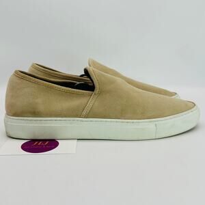 Jenni Kayne Women's Beige Suede Lounger Casual Slip On Sneakers Size 41/ 11 US